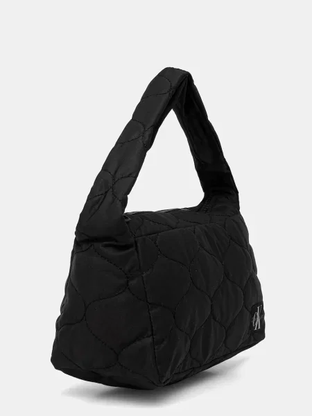 Geantă Calvin Klein Quilted Shoulder Bag negru