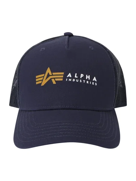 Férfi Alpha Industries Label Trucker baseball sapka rep.blue. Méret: OS kék