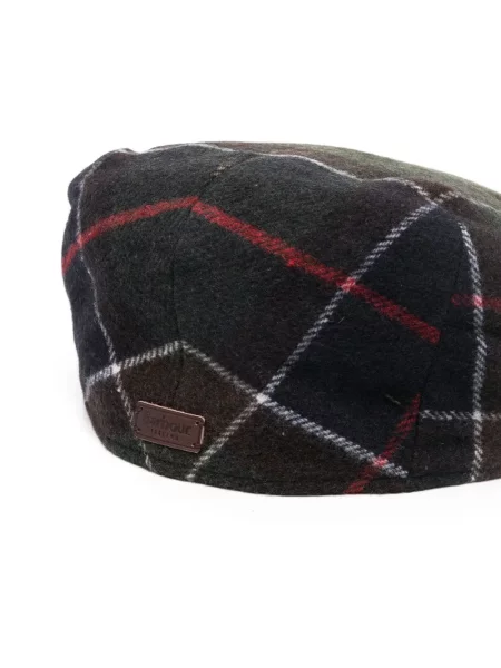 Pledas kepurė Barbour be kulniuko žalia