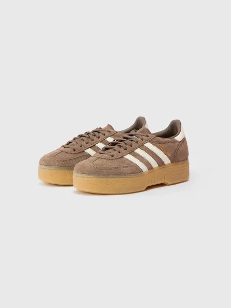 ADIDAS ORIGINALS Nízke tenisky HANDBALL SPEZIAL BOLD hnedá biela