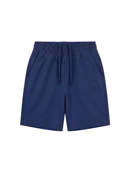 Tommy Life Hlače TOMMY Shorts ohne Verschluss mornarsko plava