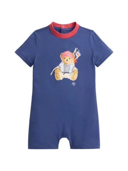 Koszulka polo dziecięca Polo Ralph Lauren niebieska