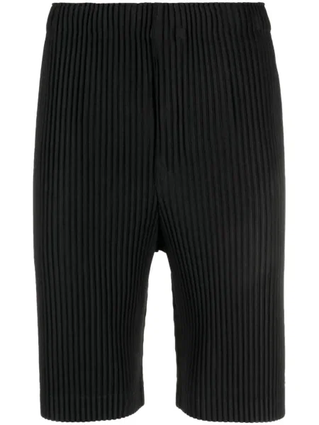 Kraťasy Homme Plissé Issey Miyake černé