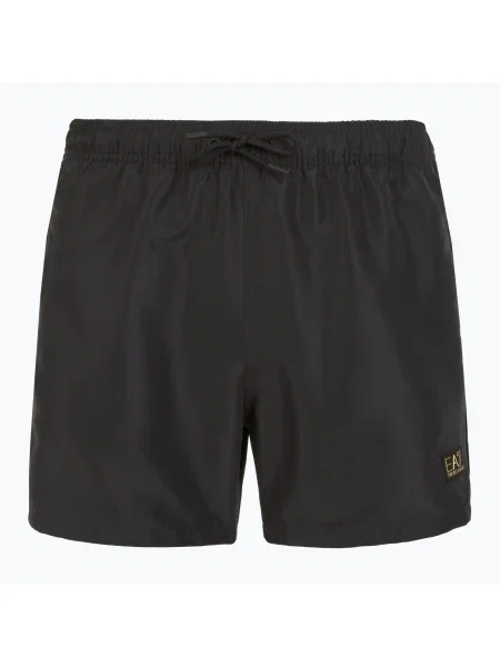 Pantaloni scurți de sport Ea7 Emporio Armani negru