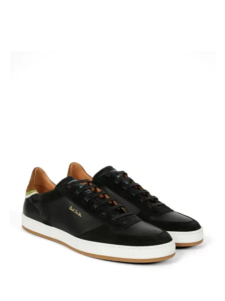 Sneakerși Paul Smith din piele negru