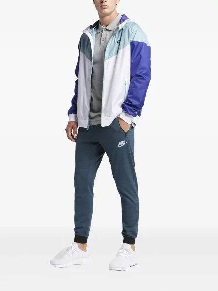 Hanorac cu glugă Nike cu autograf cu dungi alergare negru