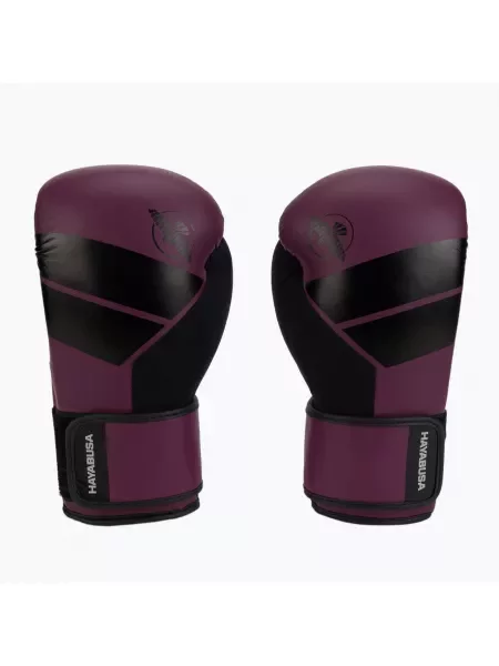Rękawice bokserskie Hayabusa S4 wine fioletowe
