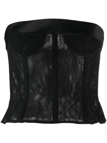 Cropp top Maison Margiela plasă negru