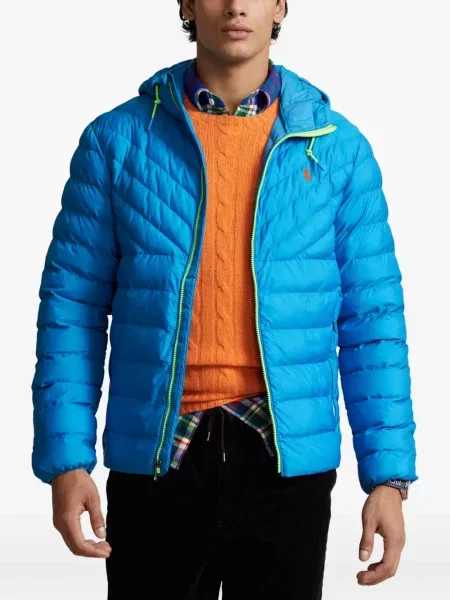 Matlasat tricou polo Polo Ralph Lauren cu decolteu rotund cu autograf roșu