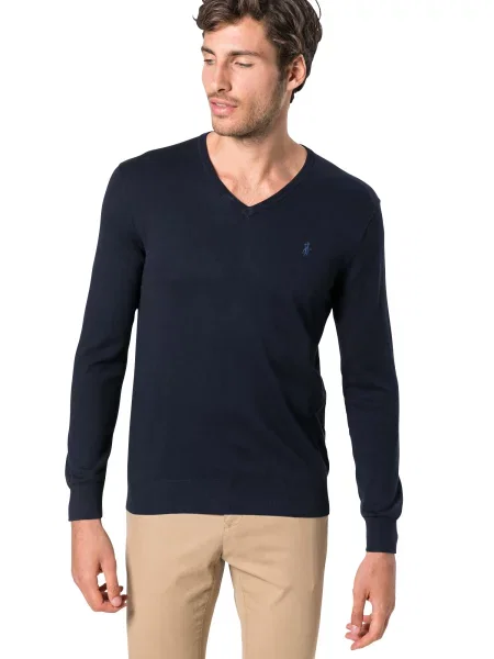 Polo Ralph Lauren Pulover mornarsko plava