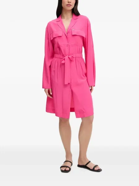Cu centură rochie mini Liu Jo roz