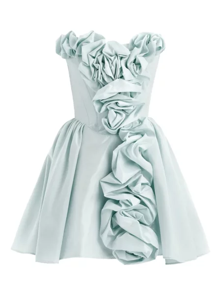Rochie mini Post Meridiem de costum albastru