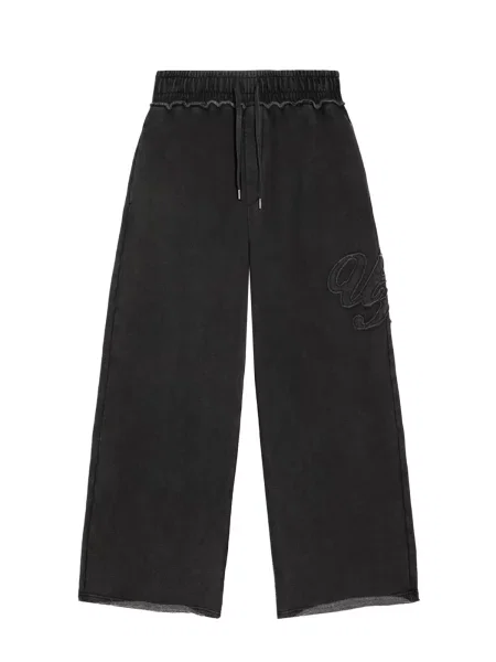 Bershka Pantaloni denim negru
