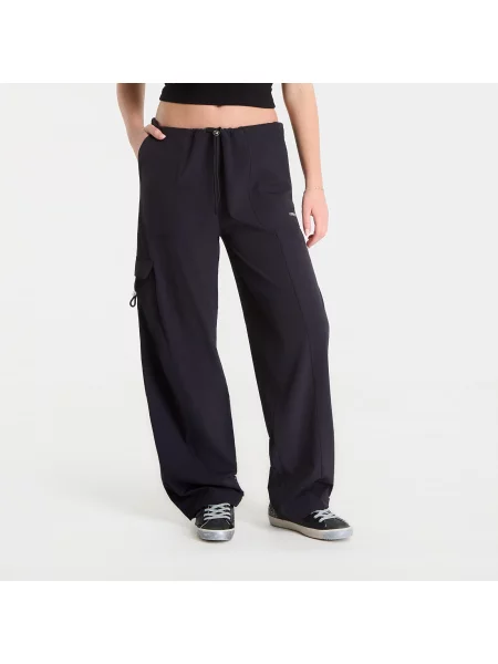 Spodnie GUESS Nat Cargo Pants Jet Black S czarne