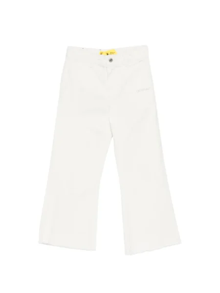 Spodnie dziecięce Off-white białe