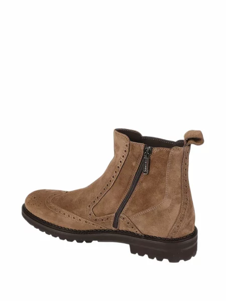 Brogues Baldinini din piele de căprioară maro