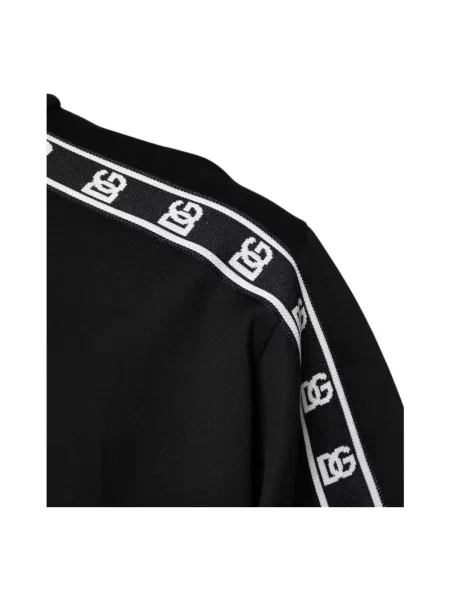 Koszulka Dolce And Gabbana z nadrukiem czarna