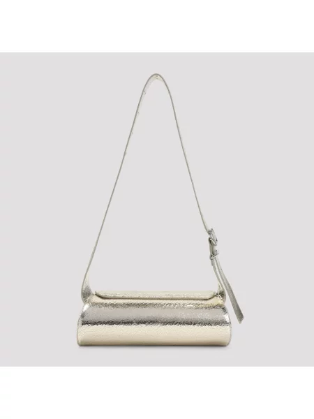 Torebka Jil Sander skórzana żółta