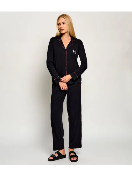 LAUREN RALPH LAUREN Pijama negru