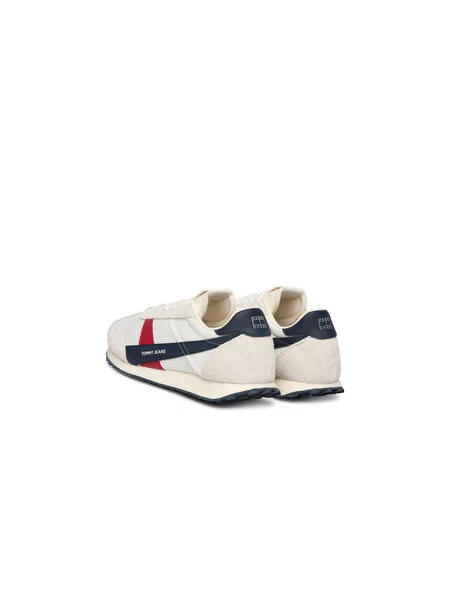 Tinklinės kasdieniai ilgaauliai batai Tommy Jeans balta
