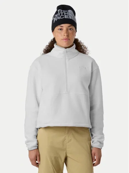 Pulover The North Face iz flisa bež