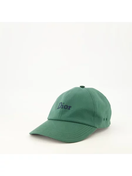 Czapka z daszkiem Dior zielona