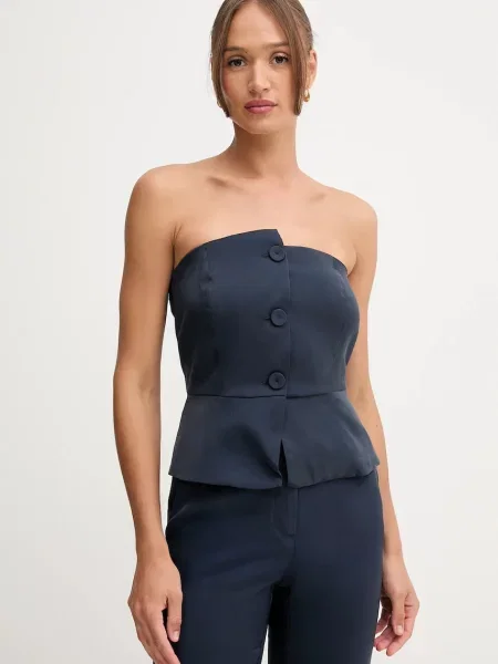 Pedro del Hierro bluză bleumarin uni