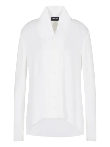 Bluză Giorgio Armani alb
