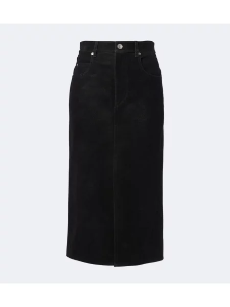 Fustă midi Marant Etoile negru