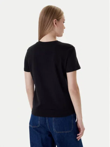Tommy Jeans Majica ESSENTIAL / bijela crna