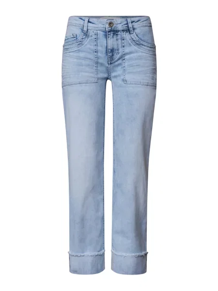 STREET ONE Jeans Amalia azuriu