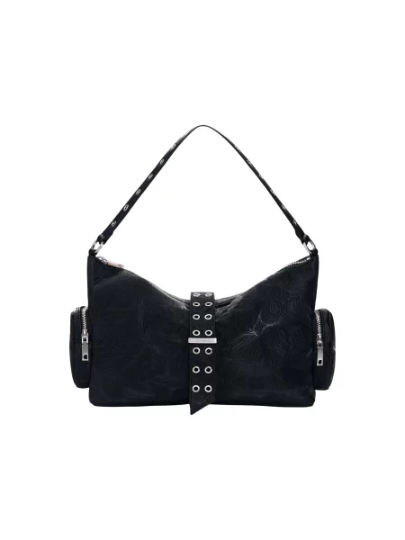 Pisemska torbica Desigual črna