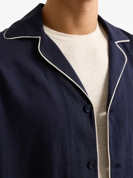 Риза Orlebar Brown синьо