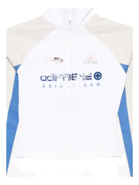 Jeansy Adidas z nadrukiem czarne