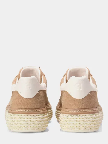 Замшевые кеды Cole Haan бежевые