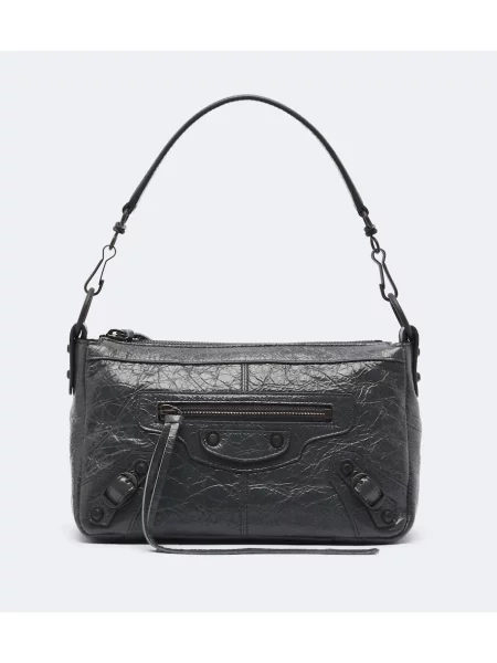 Torebka Balenciaga skórzana szara