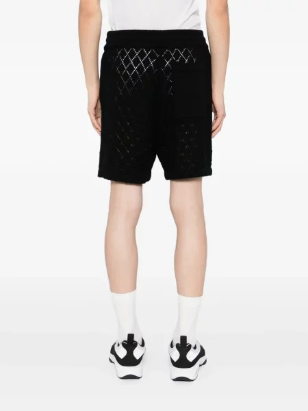 Pantaloni scurți Sinclair tricotate negru