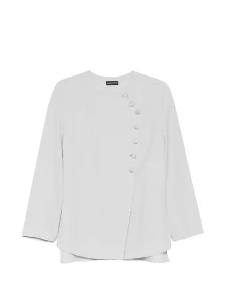 Cămașă Emporio Armani gri