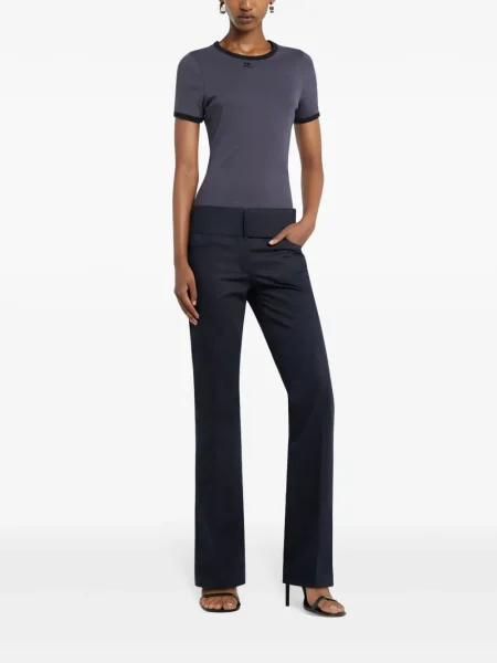 Tricou Courreges gri