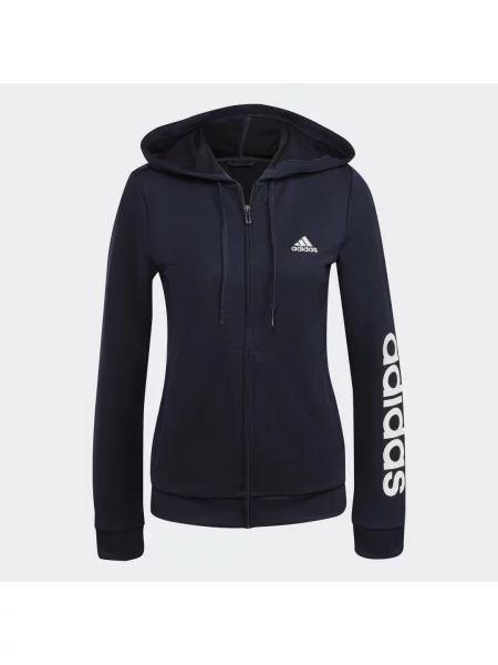 Froté tepláková souprava Adidas bílá