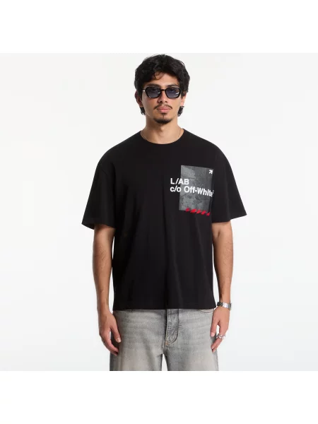 Tricou L/AB c/o Off-White™ Camo S/S Tee Black XL alb