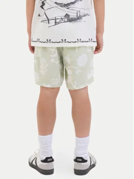 Jack & Jones Junior Medžiaginiai šortai žalia