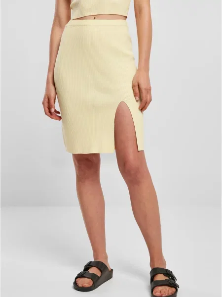 Spódnica Urban Classics żółta