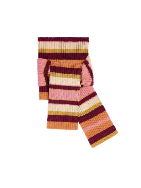Fular Dries Van Noten de lână roșu