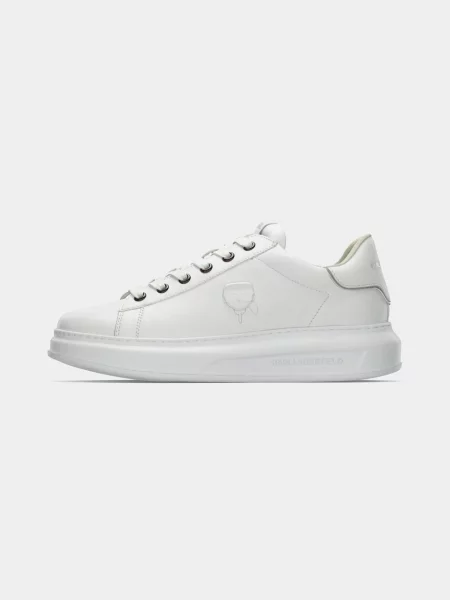 Sneakers KARL LAGERFELD Kapri alb