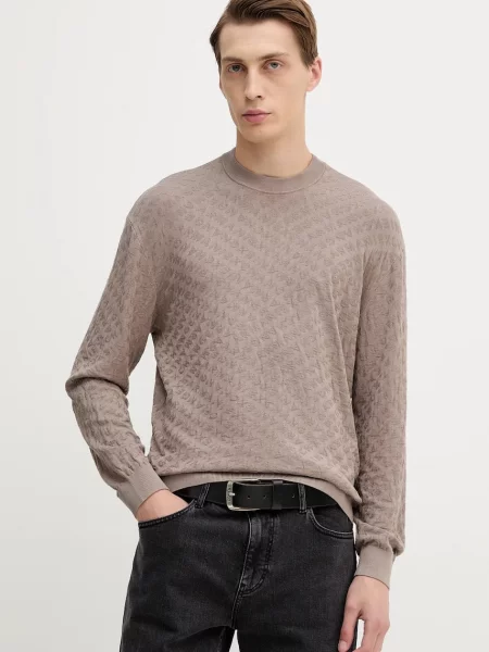Armani Exchange Pulover rjava