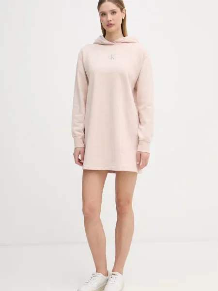 Calvin Klein Jeans rochie din bej