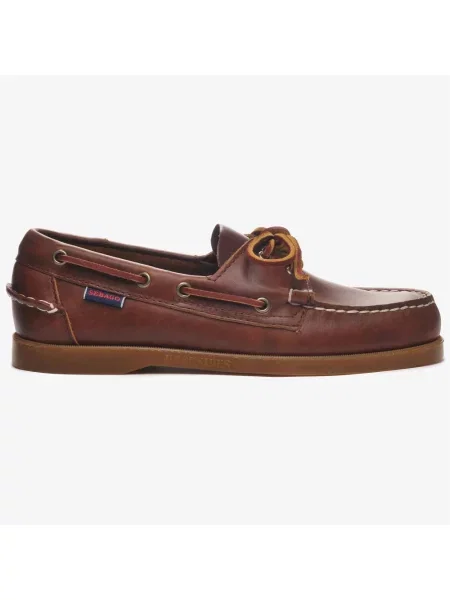 Półbuty Sebago skórzane brązowe