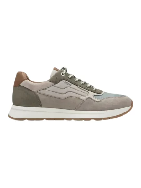Sneakersy Tamaris skórzane zielone
