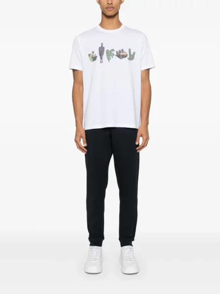 Tricou Ps Paul Smith cu imagine alb